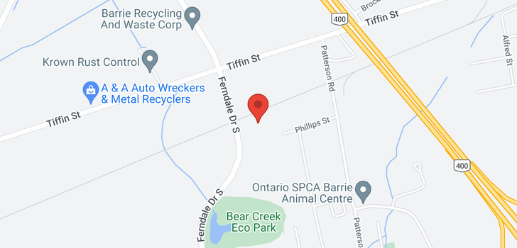 map of #14 -53 FERNDALE DR S